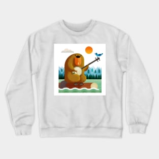 Beaver and Bluebird Crewneck Sweatshirt